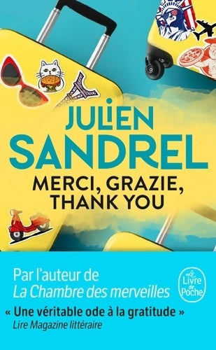 Livrenpoche : Merci Grazie Thank you - Julien Sandrel - Livre