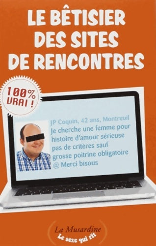 Livrenpoche : Le Bêtisier des sites de rencontres - Stefani Aurelie Rose Stephane - Livre