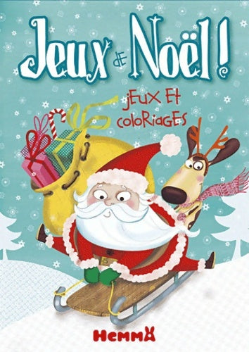Livrenpoche : JEUX DE Noël - JEUX ET COLORIA - Collectif - Livre