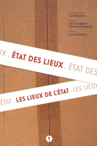 Livrenpoche : état des lieux les lieux de l'Etat - Julien Langumier - Livre