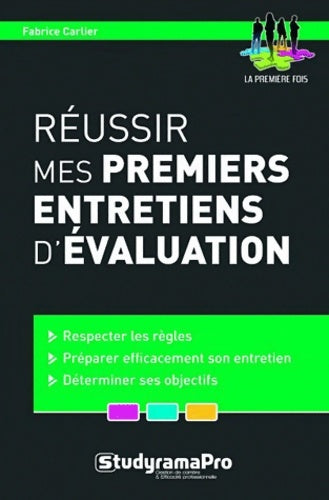 Livrenpoche : Réussir mes premiers entretiens d'évaluation - Fabrice Carlier - Livre