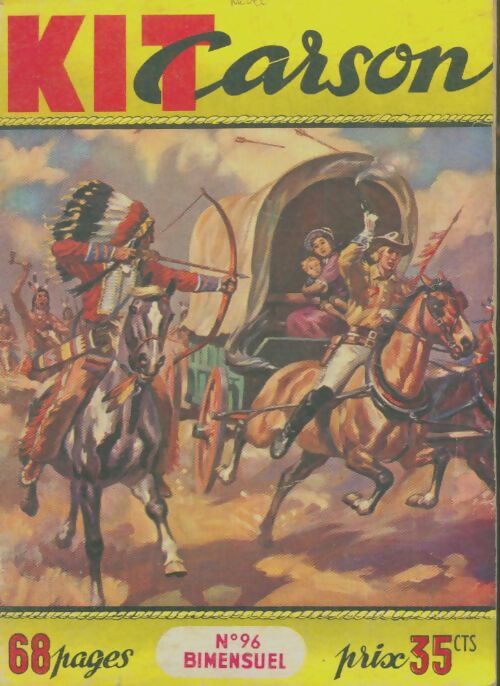 Livrenpoche : Kit Carson n°96 - Collectif - Livre
