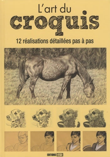 Livrenpoche : art du croquis - Anastas Brozinska - Livre