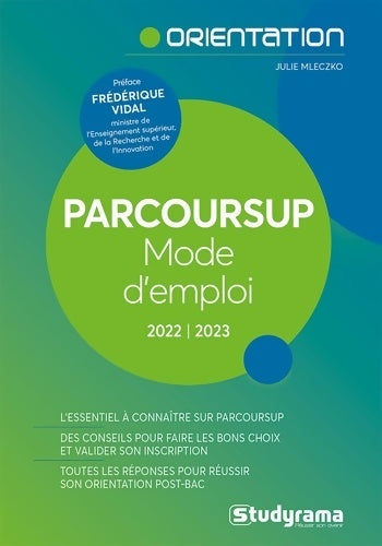 Livrenpoche : Parcoursup - Mode d'emploi 2022/2023 - Julie Mleczko - Livre