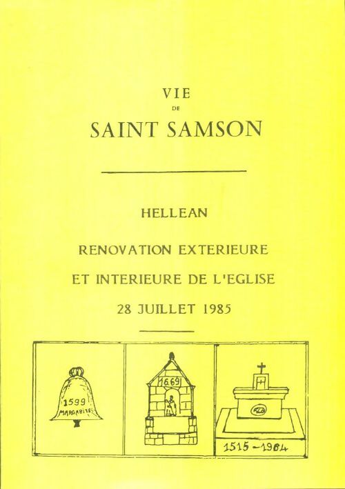 Livrenpoche : Vie de Saint Samson - Collectif - Livre