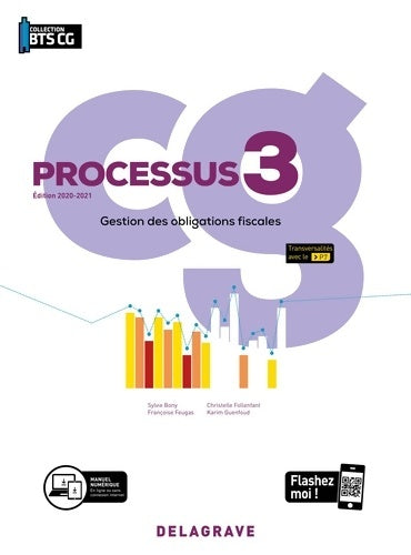 Livrenpoche : Processus 3 - Gestion des obligations fiscales BTS Comptabilité Gestion . Pochette élève - Sylvie Bony - Livre