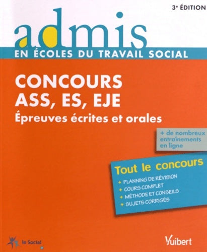 Livrenpoche : Concours ASS ES EJE : épreuves écrites et orales - Isabelle Camenen-Kaya - Livre