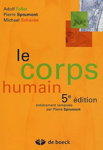 Livrenpoche : Le corps humain - Adolf Faller - Livre