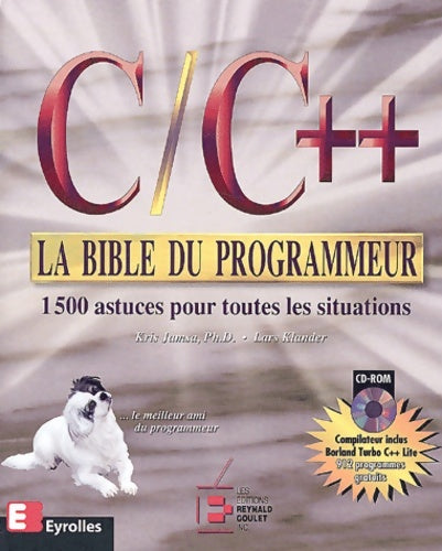BIBLE PROGRAMMEUR C++ - Jamsa - Livre