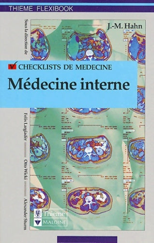 Livrenpoche : Médecine interne - Johannes-Martin Hahn - Livre