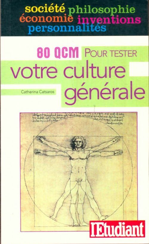 Livrenpoche : 80 QCM pour tester votre culture générale - Catherina Catsaros - Livre