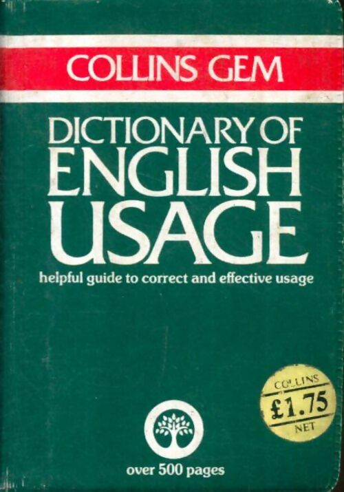 Livrenpoche : Dictionary of english usage - Collectif - Livre