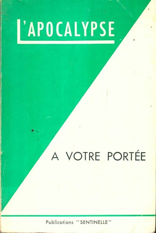 Livrenpoche : L'apocalypse à votre portée - Etienne A. Fauvel - Livre