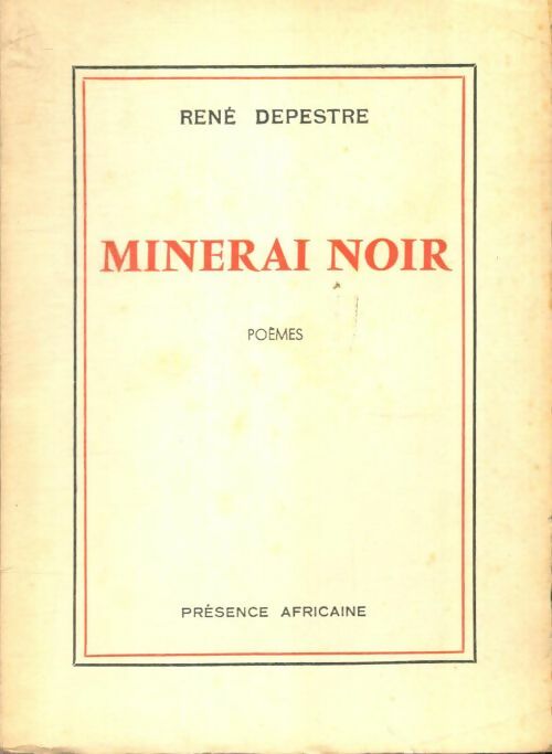 Livrenpoche : Minerai noir - René Depestre - Livre