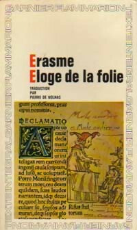 Livrenpoche : Eloge de la folie / La lettre d'Erasme à Dorpius - Erasme - Livre