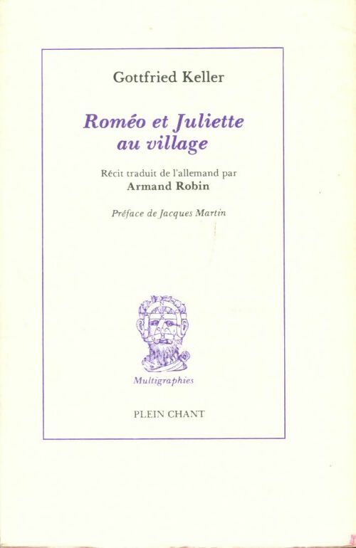 Livrenpoche : Roméo et Juliette au village - Gottfried Keller - Livre