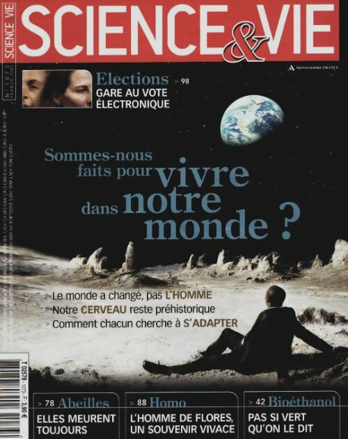 Livrenpoche : Science & vie n°1073 : Sommes-nous faits pour vovre dans notre monde ? - Collectif - Livre