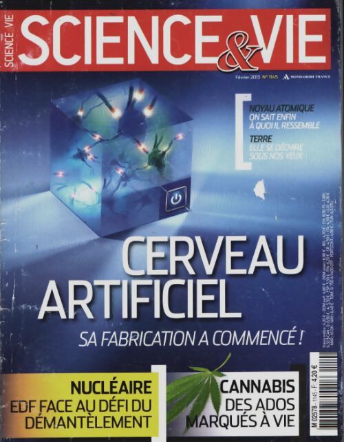 Livrenpoche : Science & vie n°1145 : Cervaeau artificiel - Collectif - Livre
