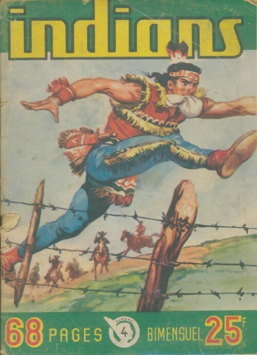 Livrenpoche : Indians n°4 - Collectif - Livre