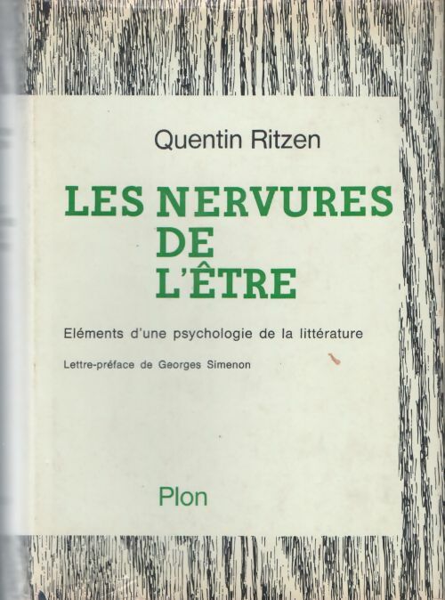 Livrenpoche : Les nervures de l'être - Quentin Ritzen - Livre