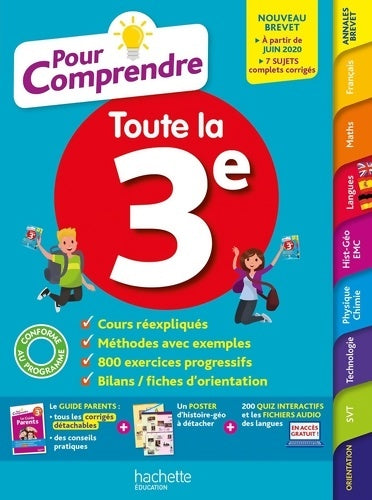 Livrenpoche : Pour comprendre toute la 3e - Isabelle Lisle - Livre