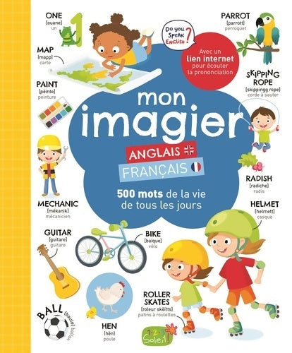 Livrenpoche : Mon imagier français - anglais - Atelier Cloro - Livre