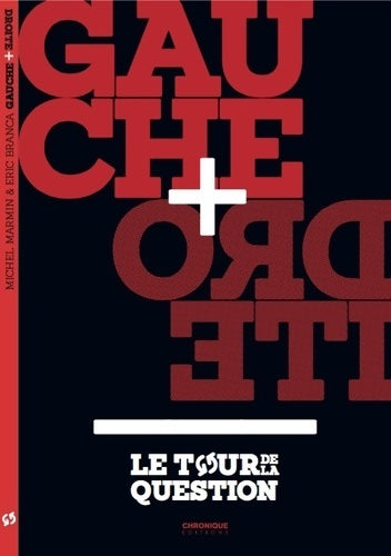 Livrenpoche : GAUCHE/DROITE - Eric Branca - Livre