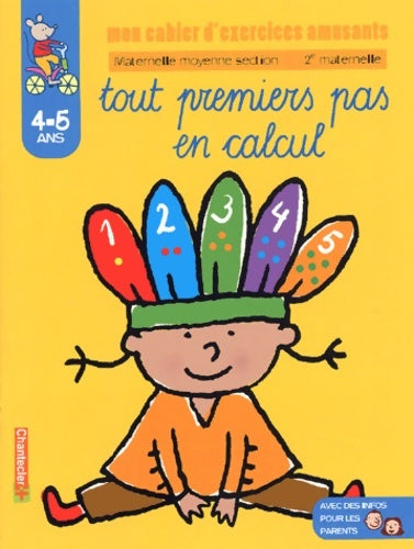 Livrenpoche : Mon cahier d'exercices amusants : Tout premiers pas en calcul maternelle moyenne section - Anita Engelen - Livre