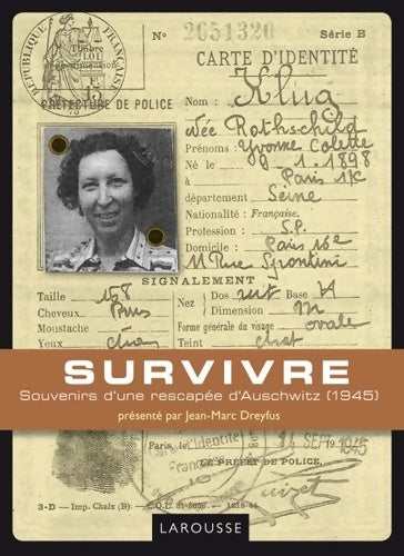 Livrenpoche : Survivre - Jean-Marc Dreyfus - Livre