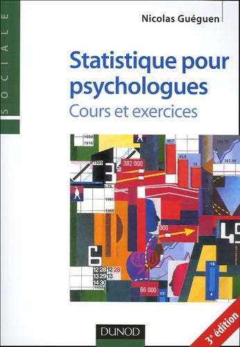 Livrenpoche : Statistiques pour psychologues : Cours et exercices - Nicolas Guéguen - Livre