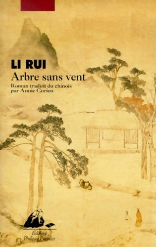 Livrenpoche : Arbre sans vent - Li Rui - Livre