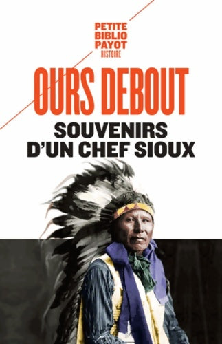 Livrenpoche : Souvenirs d'un chef Sioux - Ours Debout - Livre