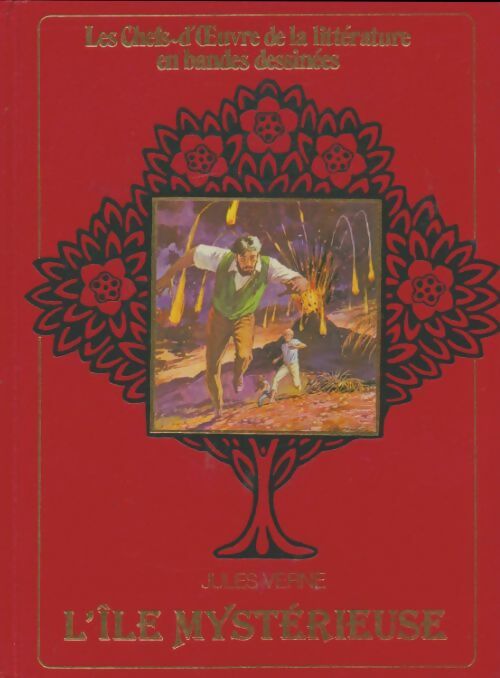 Livrenpoche : L'ile mystérieuse en bandes dessinées - Jules Verne - Livre