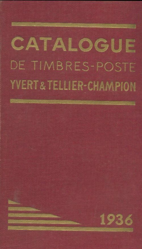 Livrenpoche : Catalogue de timbres-poste 1936 - Yvert et Tellier - Livre