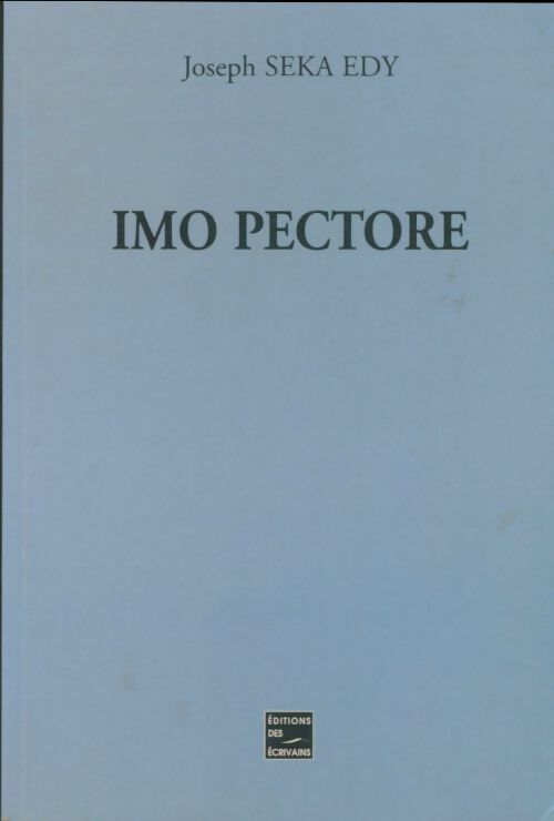 Livrenpoche : Imo pectore - Joseph Seka Edy - Livre