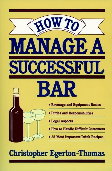 Livrenpoche : How to manage a successful bar - Christopher Egerton-Thomas - Livre