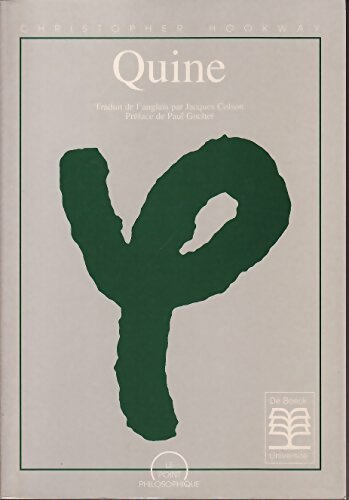 Livrenpoche : Quine - Christopher Hookway - Livre
