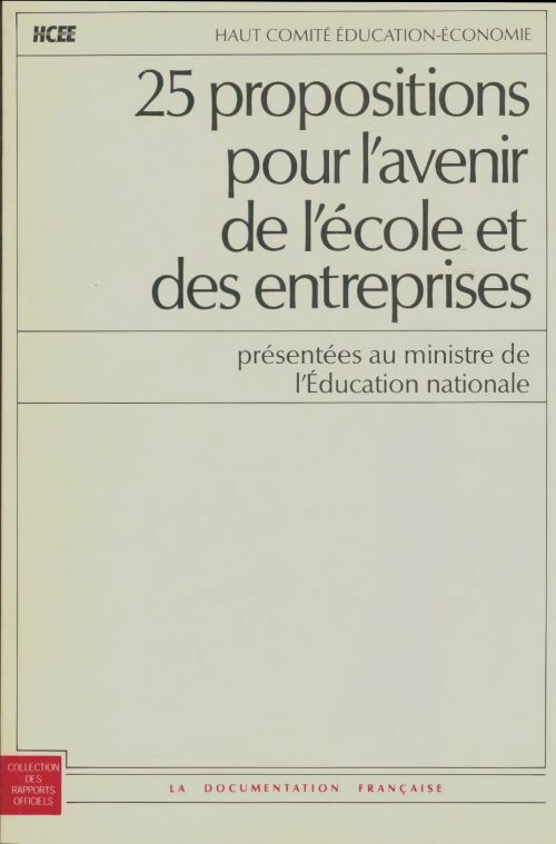 Livrenpoche : 25 propositions sur l'avenir de l'école et des entreprises - Collectif - Livre