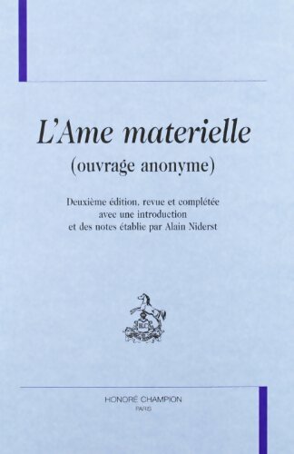 Livrenpoche : L'âme matérielle - Collectif - Livre