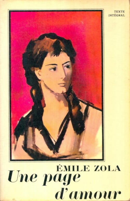 Livrenpoche : Une page d'amour - Emile Zola - Livre