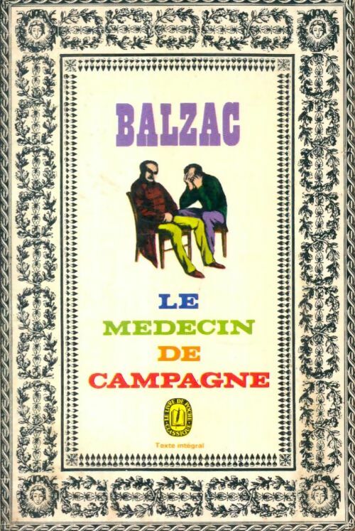 Livrenpoche : Le médecin de campagne - Honoré De Balzac - Livre