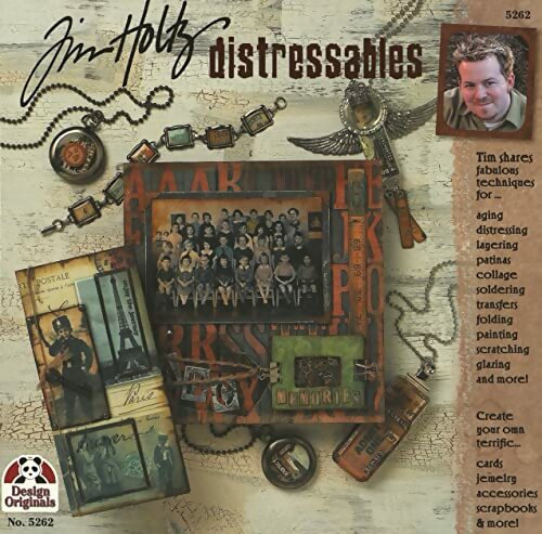 Livrenpoche : Tim Holtz distressables - Tim Holtz - Livre