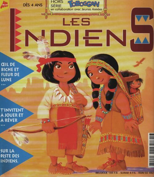 Livrenpoche : Toboggan hors-série n°9 : Les indiens - Collectif - Livre