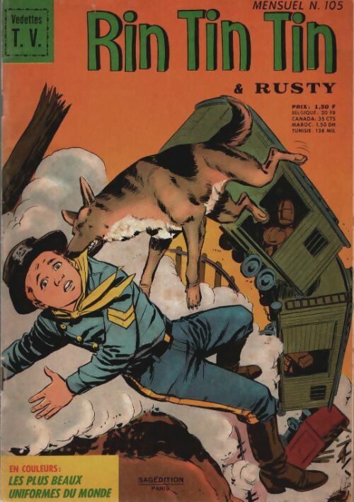 Livrenpoche : Rintintin n°105 - Collectif - Livre