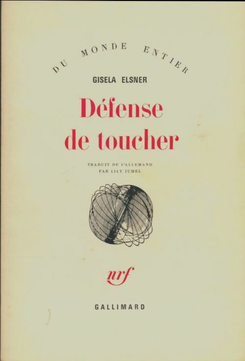 Livrenpoche : Défense de toucher - Gisela Elsner - Livre