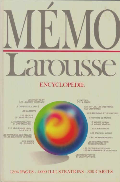 Livrenpoche : Mémo larousse encyclopédie - Collectif - Livre
