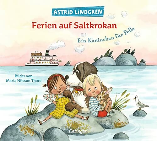 Livrenpoche : Ferien auf saltkrokan. Ein kaninchen für pelle - Astrid Lindgren - Livre