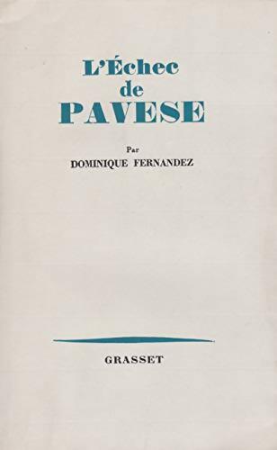 Livrenpoche : L'échec de Pavese - Dominique Fernandez - Livre