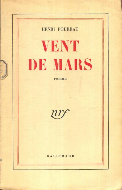 Livrenpoche : Vent de mars - Henri Pourrat - Livre