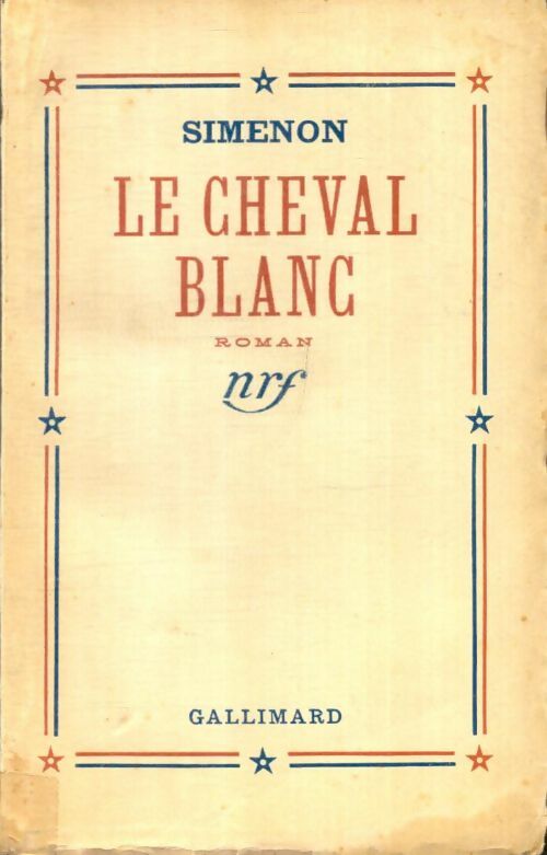 Livrenpoche : Le cheval blanc - Georges Simenon - Livre